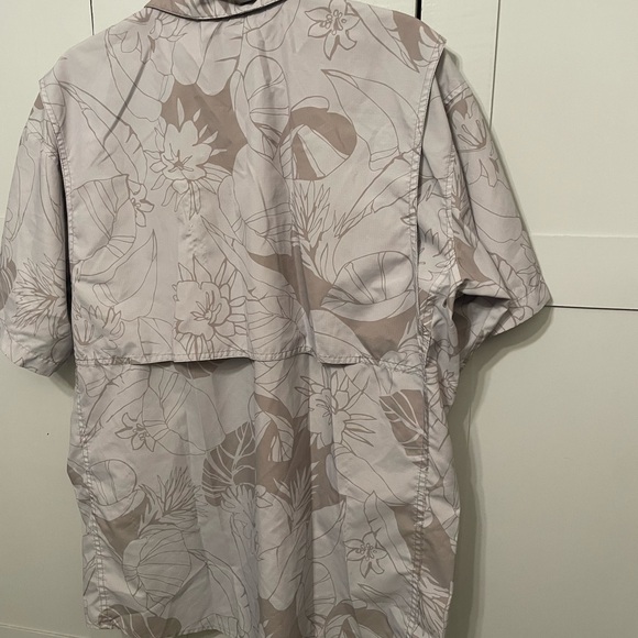 Patagonia Casual Button Down Shirt - Gray and Blue - Picture 7 of 12